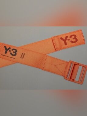 adidas Y-3 Orange Belt